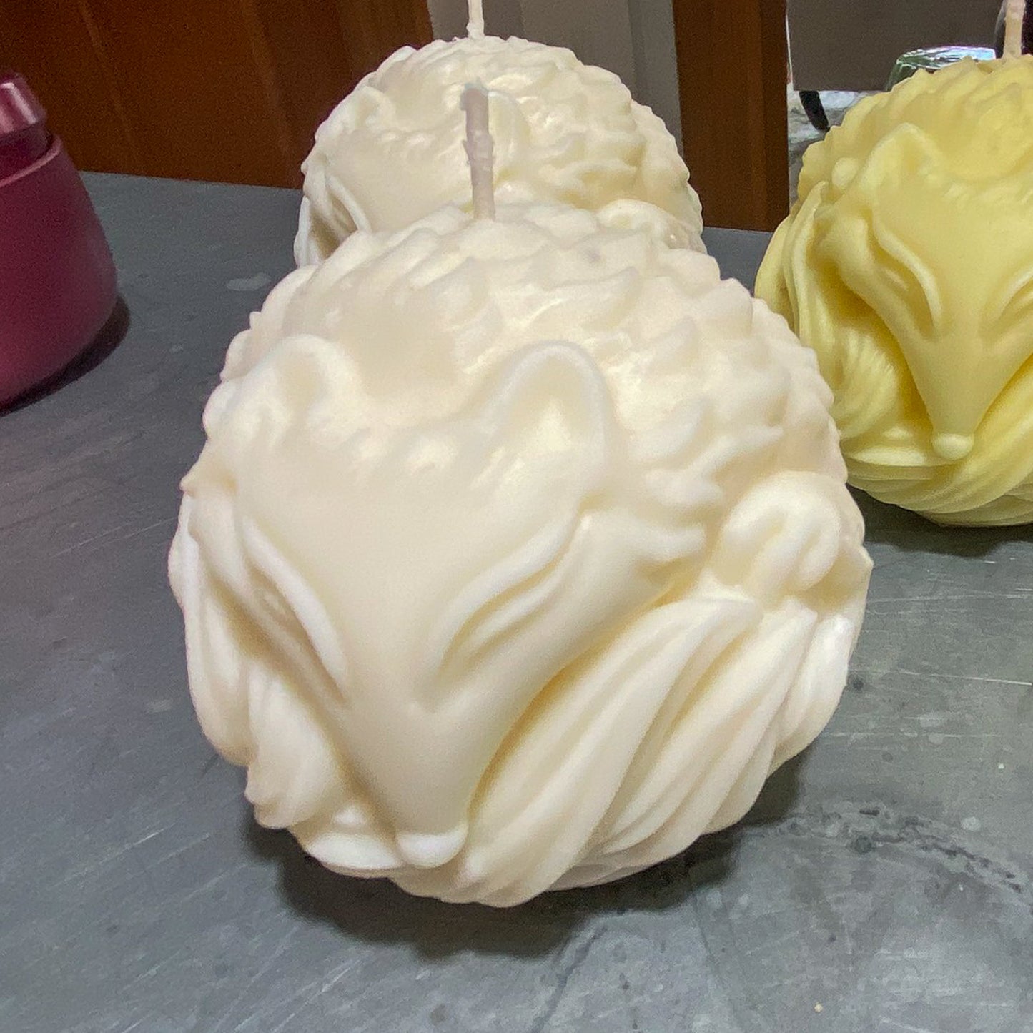 White Fox Candle (unscented)