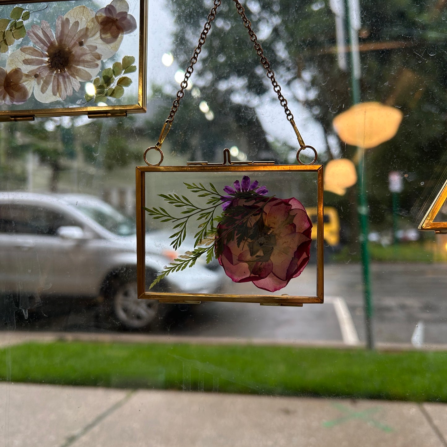 Glass flower collage - 7
