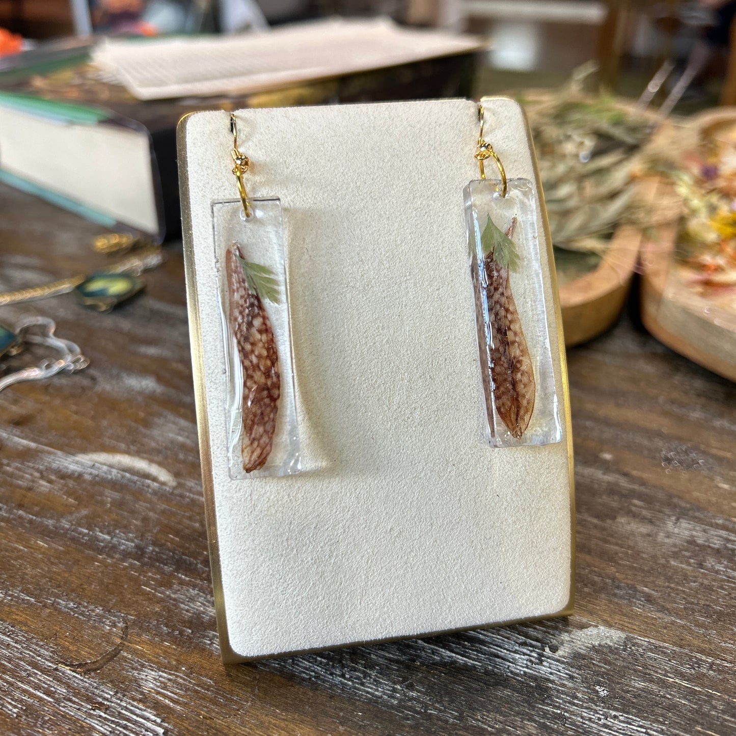 Resin Insect Earrings
