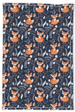 Tea Towel in "Sleepy Foxes"