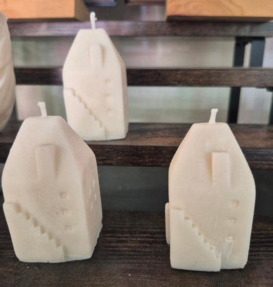 White Cozy House Candle (unscented)