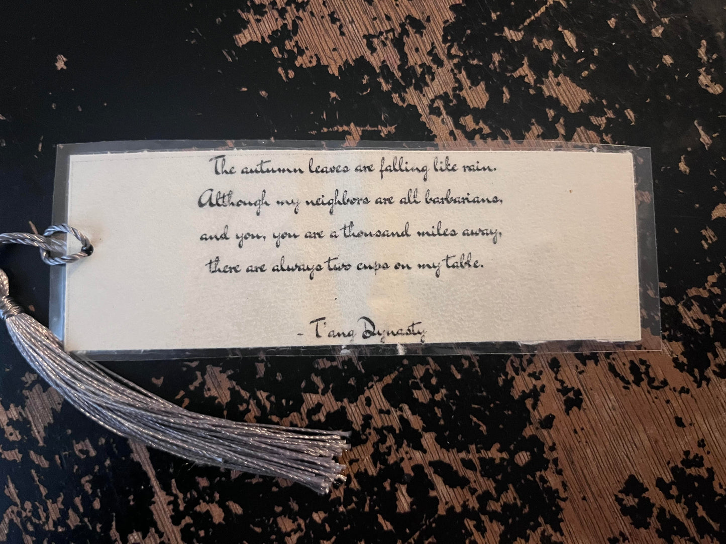 Autumn Paper Botanical Bookmarks