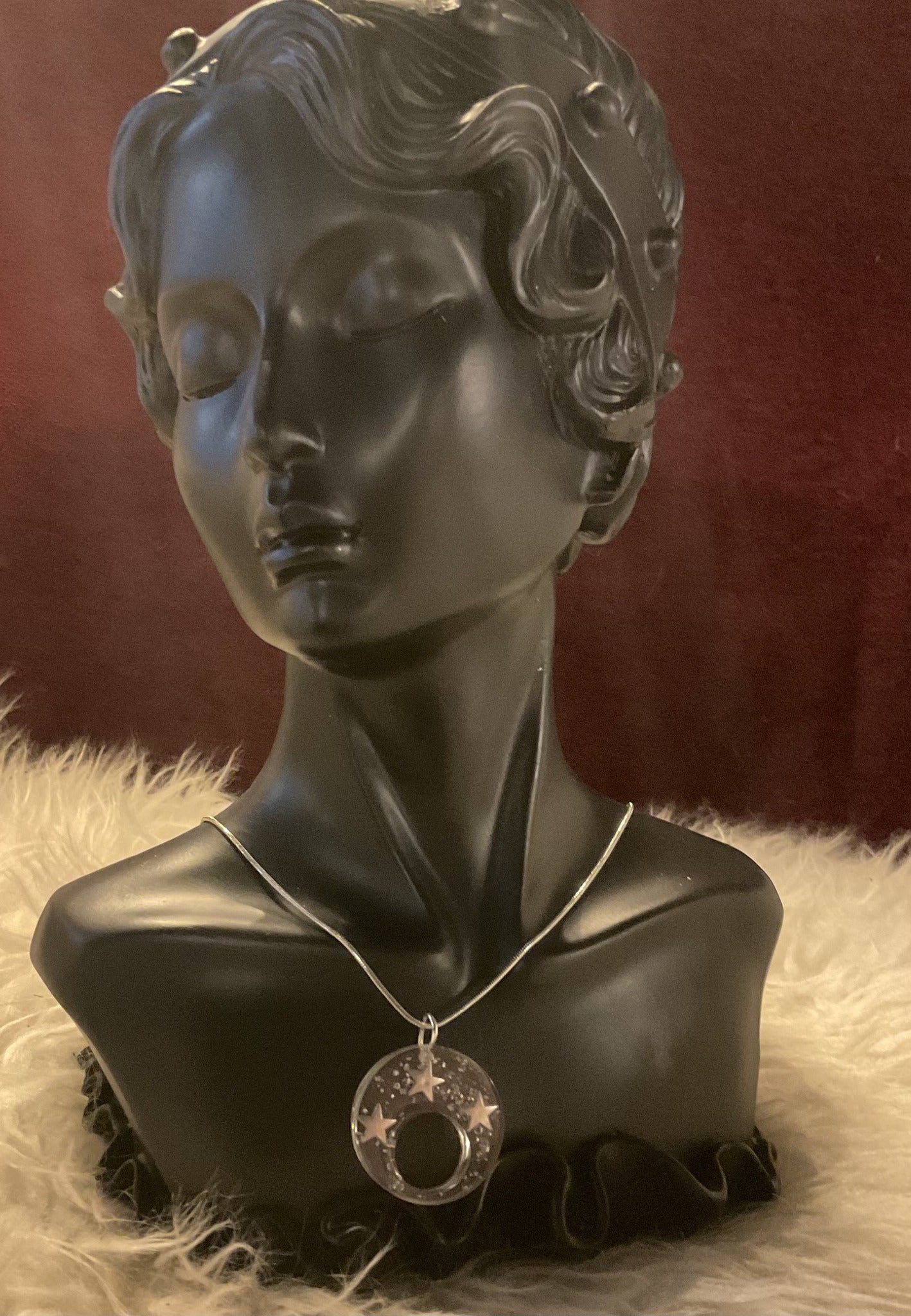 Necklace, "Three of Stars" (1 available)