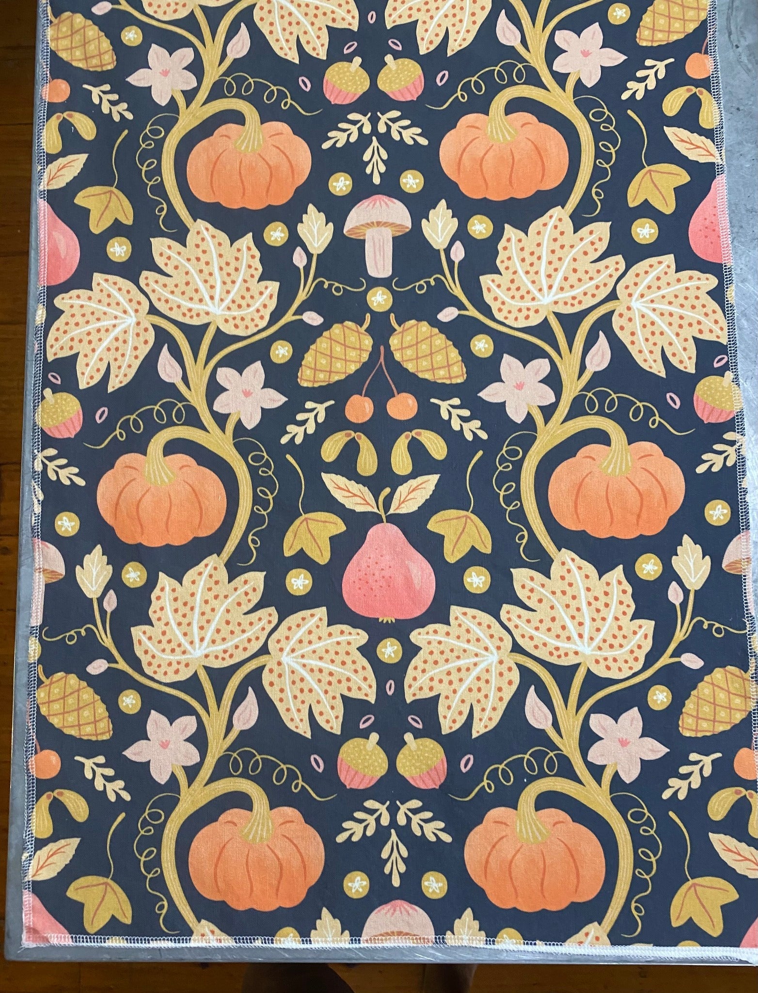 Autumn Gold tea towel
