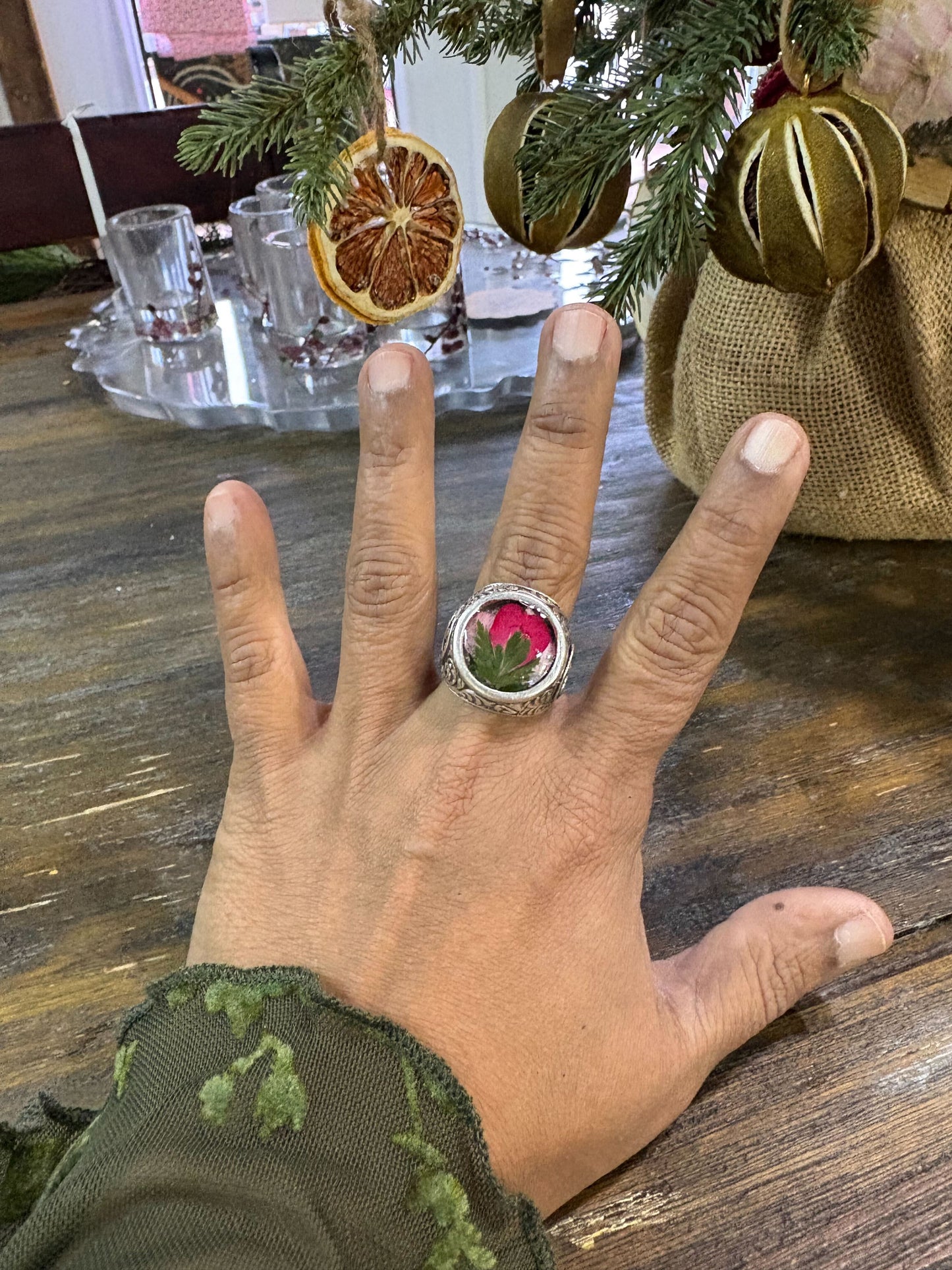 Winter 2025 botanical ring 6