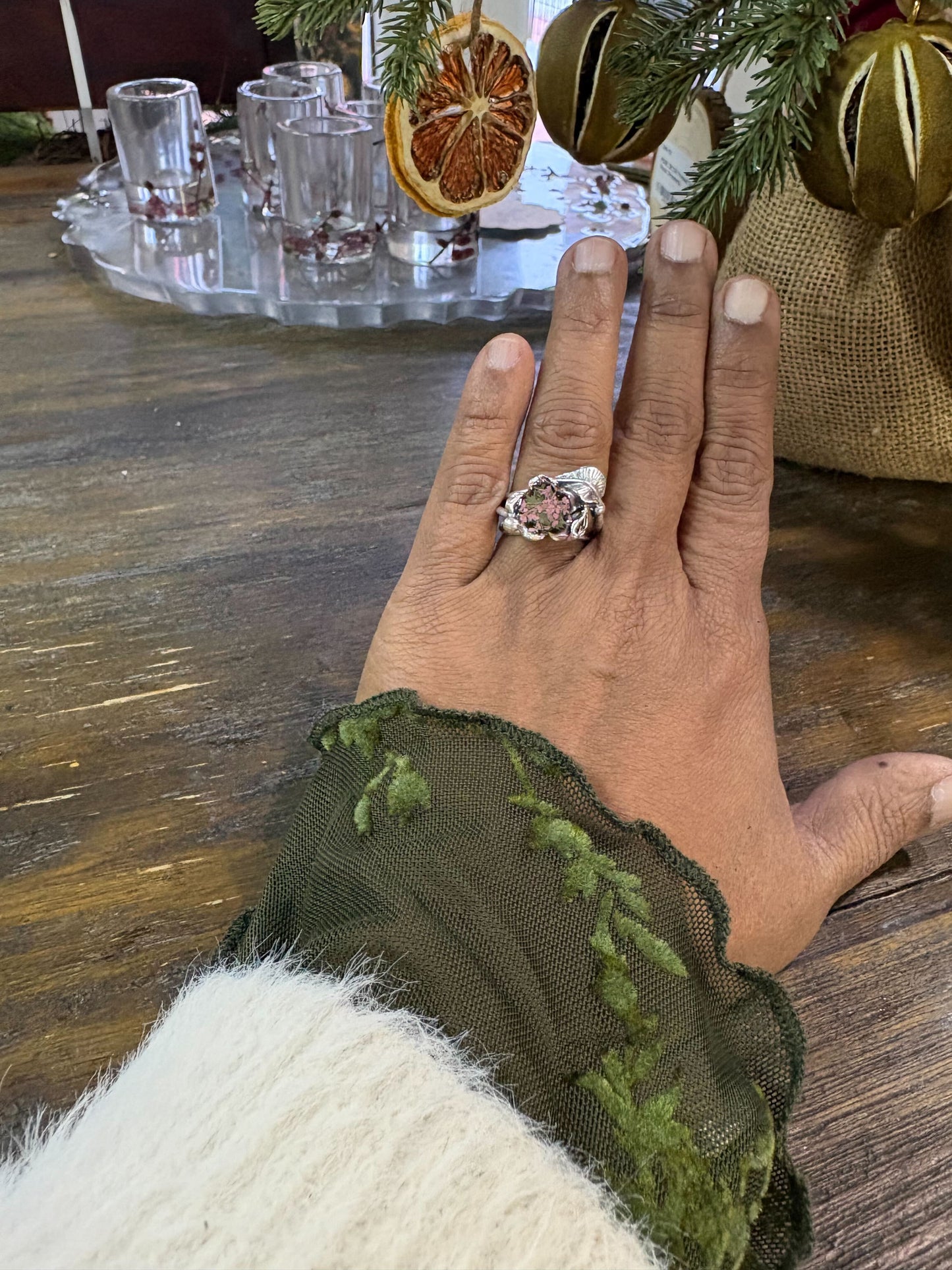 Winter 2025 botanical ring 7