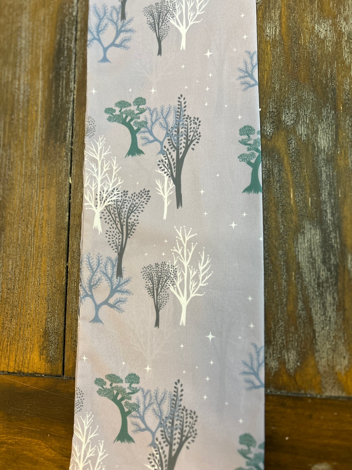 Handmade Scarf - Starry Woods