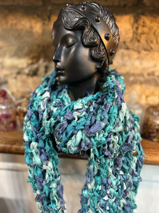 Handmade Scarf - Seaglass