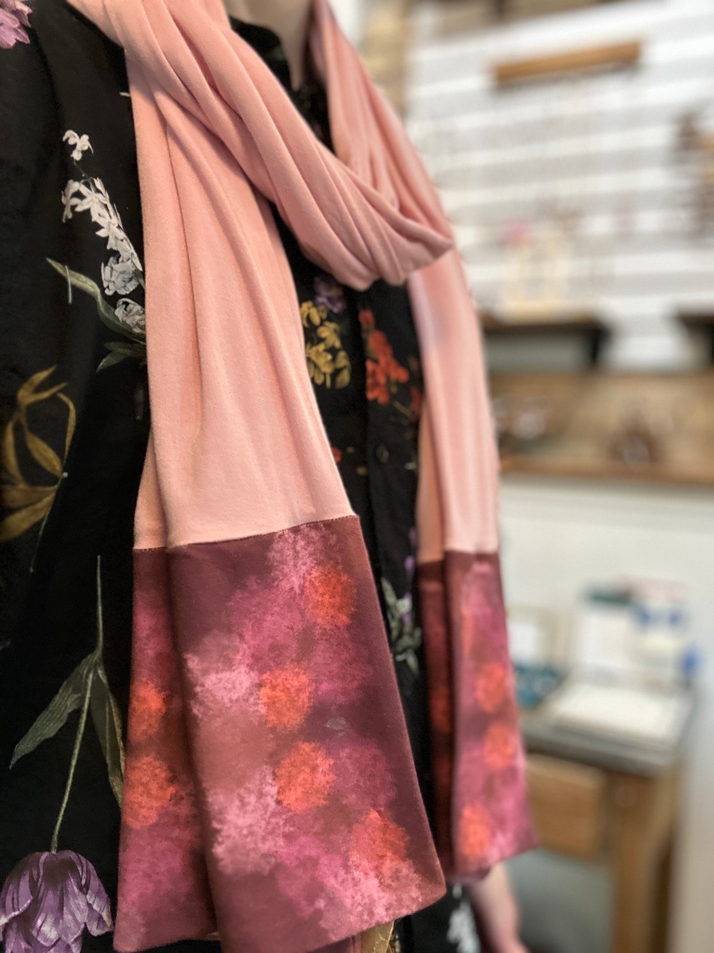 Handmade Scarf - Mushroomy