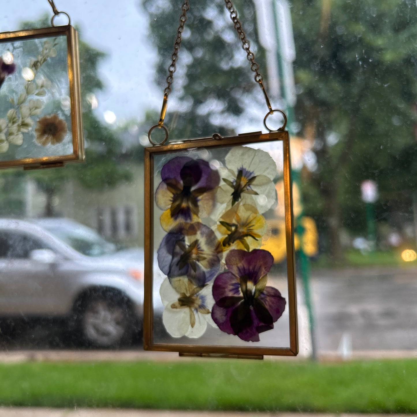 Glass flower collage 1