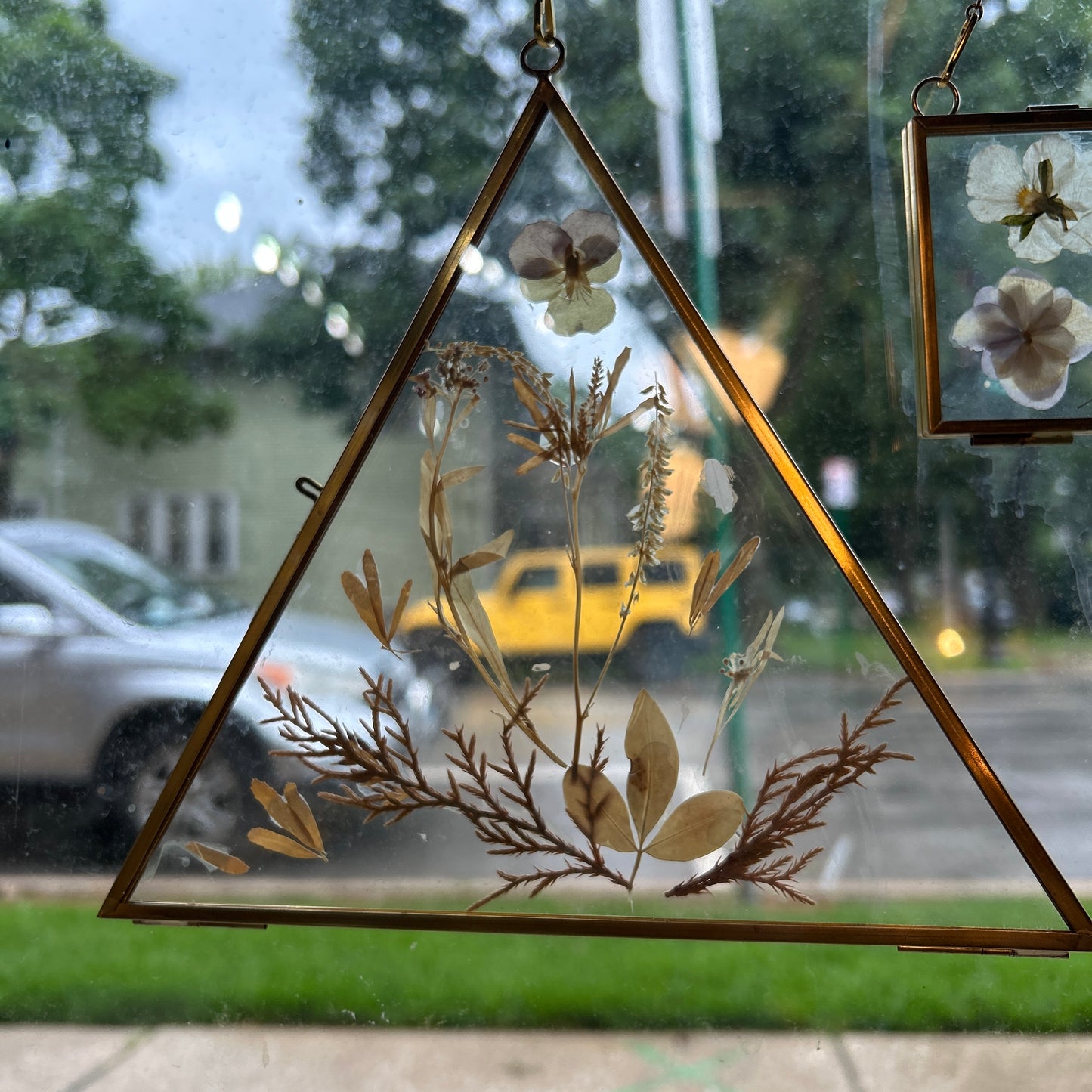 Glass flower collage - 2