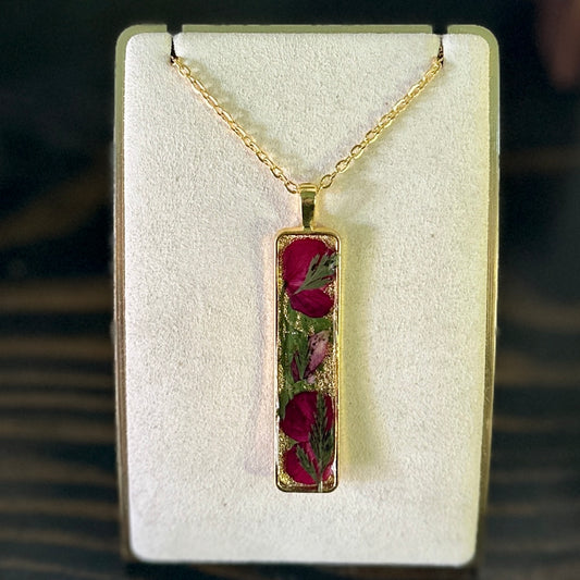 Winter 2025 botanical necklace 4