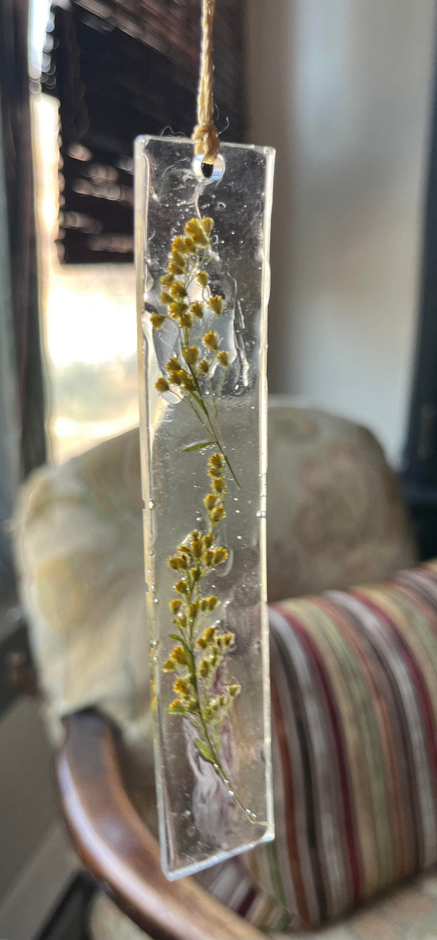 Resin Botanical Bookmarks -Large