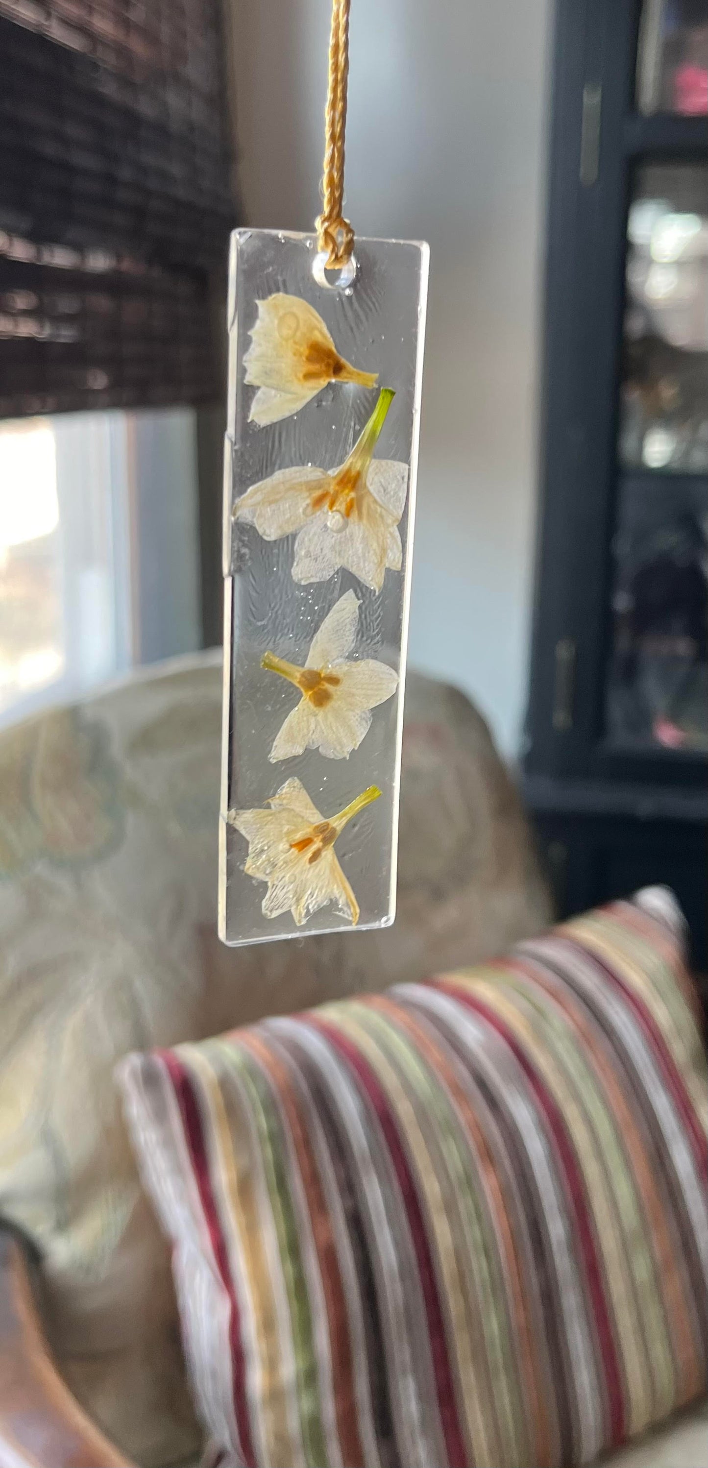 Resin Botanical Bookmarks -small